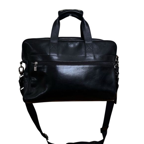 Bosca Old Leather Stringer Bag Black Leather - Picture 13 of 13